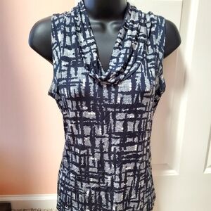 NY & Co. Cowelneck Sleeveless Top